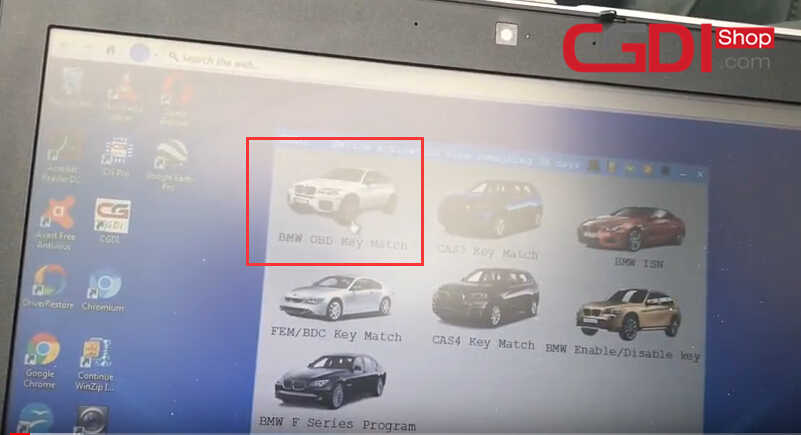 CGDI BMW to Add Key for BMW Mini Cooper (1)
