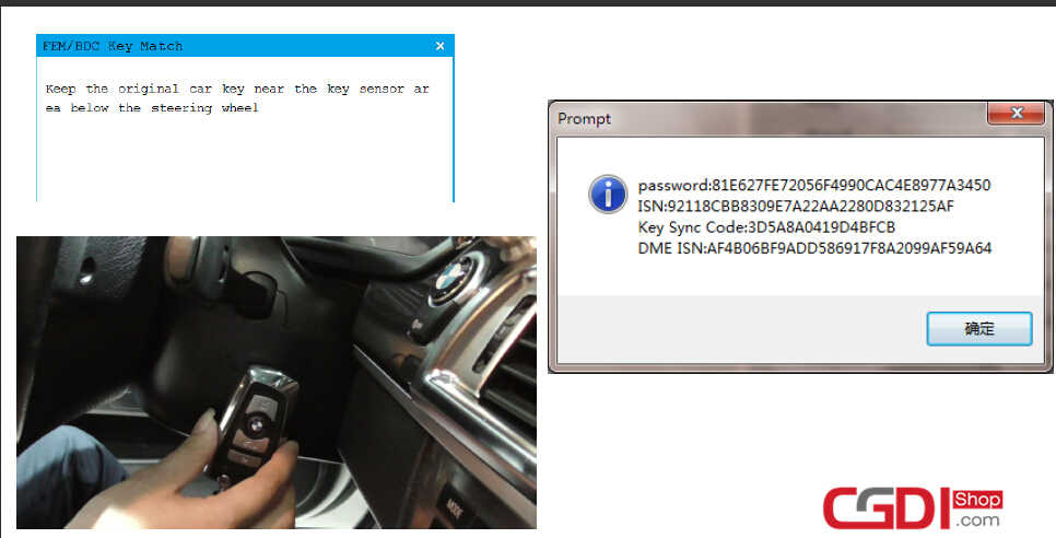 How to Use CGDI BMW to Adding & All Keys Lost for BMW FEMBDC (17)