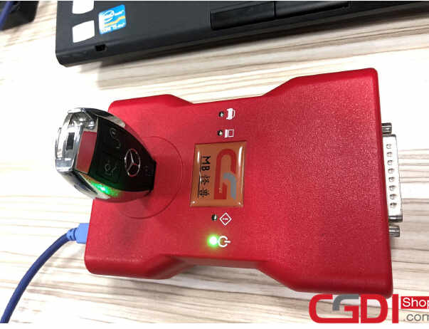 How to Use CGDI MB Add New Key for Benz W211 via OBD (28)